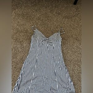 Striped blue and white dress! 💙